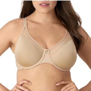 Bali Women's Underwire, One Smooth U Ultra Light T-Shirt Bra NWT
